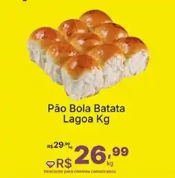Super Lagoa Pão Bola Batata Lagoa oferta