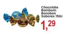 Federzoni Supermercados Chocolate Bombom Bonobon Sabores oferta