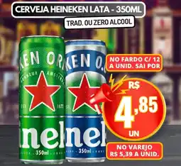 Serrano Supermercado Cerveja heineken lata oferta
