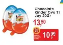Federzoni Supermercados Chocolate Kinder Ovo T1 Joy oferta