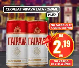 Serrano Supermercado Cerveja itaipava lata oferta