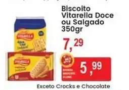 Federzoni Supermercados Biscoito Vitarella Doce ou Salgado oferta