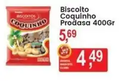 Federzoni Supermercados Biscoito Coquinho Prodasa oferta