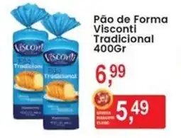 Federzoni Supermercados Pão de Forma Visconti Tradicional oferta