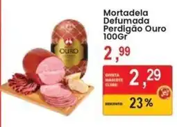 Federzoni Supermercados Mortadela Defumada Perdigão Ouro oferta