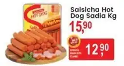 Federzoni Supermercados Salsicha Hot Dog Sadia oferta