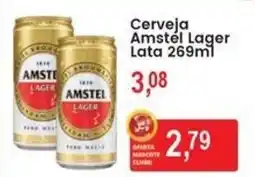 Federzoni Supermercados Cerveja Amstél Lager Lata oferta