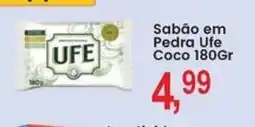 Federzoni Supermercados Sabão em Pedra Ufe Coco oferta