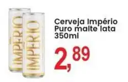 Federzoni Supermercados Cerveja Império Puro malte lata oferta