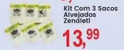 Federzoni Supermercados Kit Com 3 Sacos Alvejados Zenáleti oferta