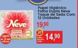 Federzoni Supermercados Papel Higiênico Folha Dupla Neve Toque de Seda oferta