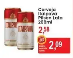 Federzoni Supermercados Cerveja Itaipava Pilsen Lata oferta
