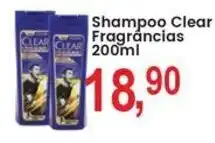 Federzoni Supermercados Shampoo Clear Fragrâncias oferta