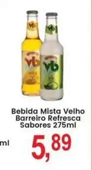 Federzoni Supermercados Bebida Mista Velho Barreiro Refresca Sabores oferta
