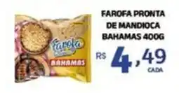 Bahamas Mix Farofa pronta de mandioca bahamas oferta