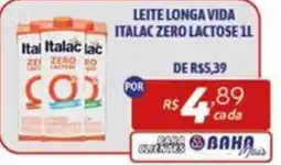 Bahamas Mix Leite longa vida italac zero lactose oferta