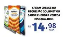 Bahamas Mix Cream cheese ou requeijão gourmet ou sabor cheddar vereda bisnaga oferta