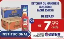 Bahamas Mix Ketchup ou maionese lanchero oferta