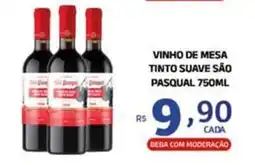 Bahamas Mix Vinho de mesa tinto suave são pasqual oferta