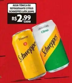 Bahamas Mix Agua tonica ou refrigerante citrus schweppes lata oferta