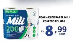 Bahamas Mix Toalhas de papel mili com 200 folhas oferta