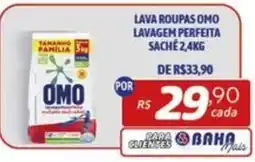 Bahamas Mix Lava roupas omo lavagem perfeita sache oferta