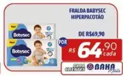 Bahamas Mix Fralda babysec hiperpacotão oferta