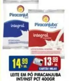 Higa's Supermercado Leite em pó piracanjuba int/inst pct oferta