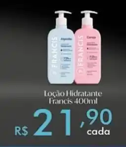 Bahamas Mix Loção Hidratante Francis oferta