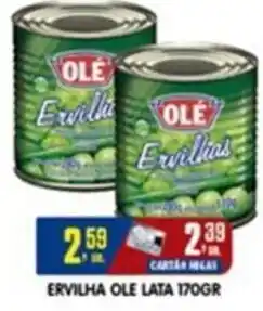 Higa's Supermercado Ervilha ole lata oferta