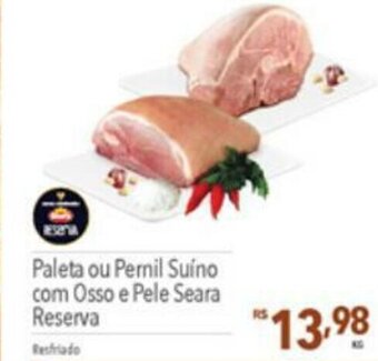 Supermercados Condor Paleta ou Pernil Suino com Osso e Pele Seara Reserva oferta