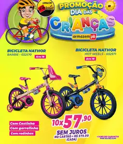 Armazém Paraíba Bicicleta nathor hot weels-032571 oferta