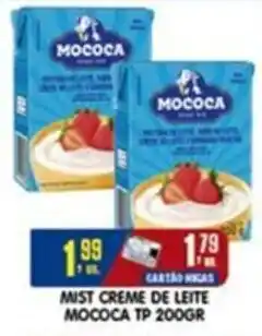 Higa's Supermercado Mist creme de leite mococa tp oferta