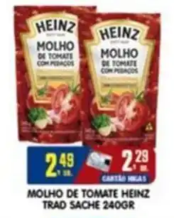 Higa's Supermercado Molho de tomate heinz trad sache oferta