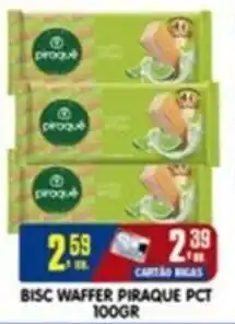 Higa's Supermercado Bisc waffer piraque pct oferta