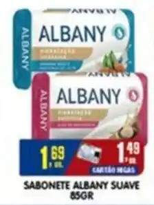 Higa's Supermercado Sabonete albany suave oferta