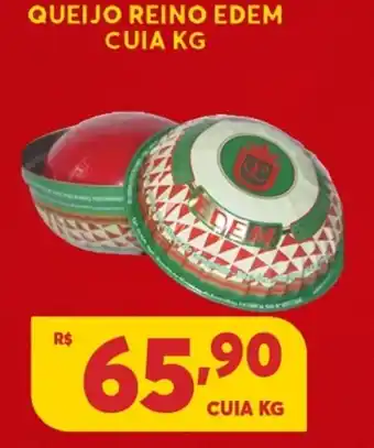 Atacadão Centro Sul Queijo Reino Edem Cuia 1kg oferta