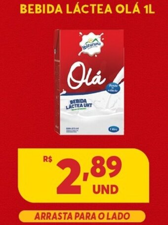 Atacadão Centro Sul Bebida Lactea Ola 1L oferta