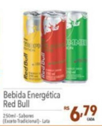 Supermercados Condor Bebida energetica Red Bull 250ml oferta