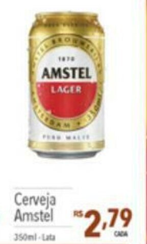 Supermercados Condor Cerveja Amstel 350ml oferta