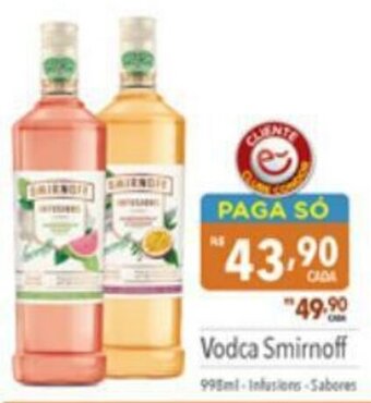 Supermercados Condor Vodka Smirnoff 998ml oferta