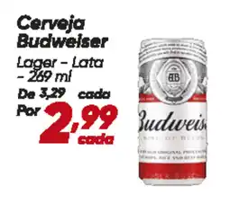 Dia Cerveja Budweiser oferta