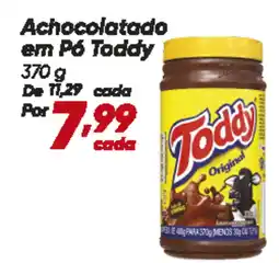 Dia Achocolatado em Pó Toddy oferta