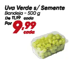 Dia Uva Verde s/Semente Bandeja oferta