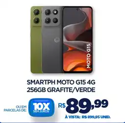 DB Supermercados Smartph moto g15 4g 256GB GRAFITE/VERDE oferta