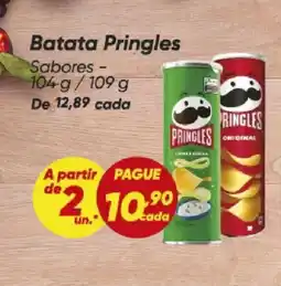 Dia Batata Pringles oferta