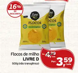 Cometa Supermercados Flocos de milho LIVRE D oferta
