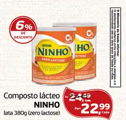 Cometa Supermercados Composto lácteo NINHO oferta