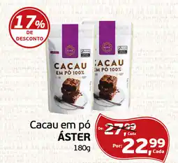 Cometa Supermercados Cacau em pó ÁSTER oferta