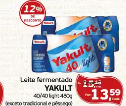 Cometa Supermercados Leite fermentado YAKULT oferta